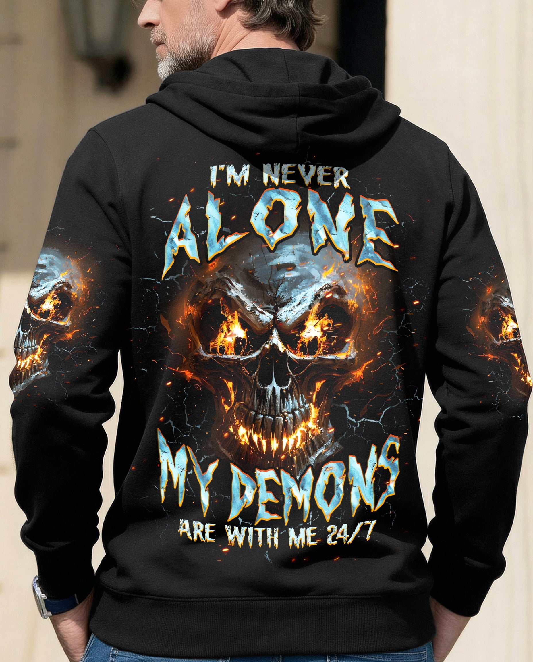 I'M NEVER ALONE MY DEMONS ALL OVER PRINT - TYPQ2104263