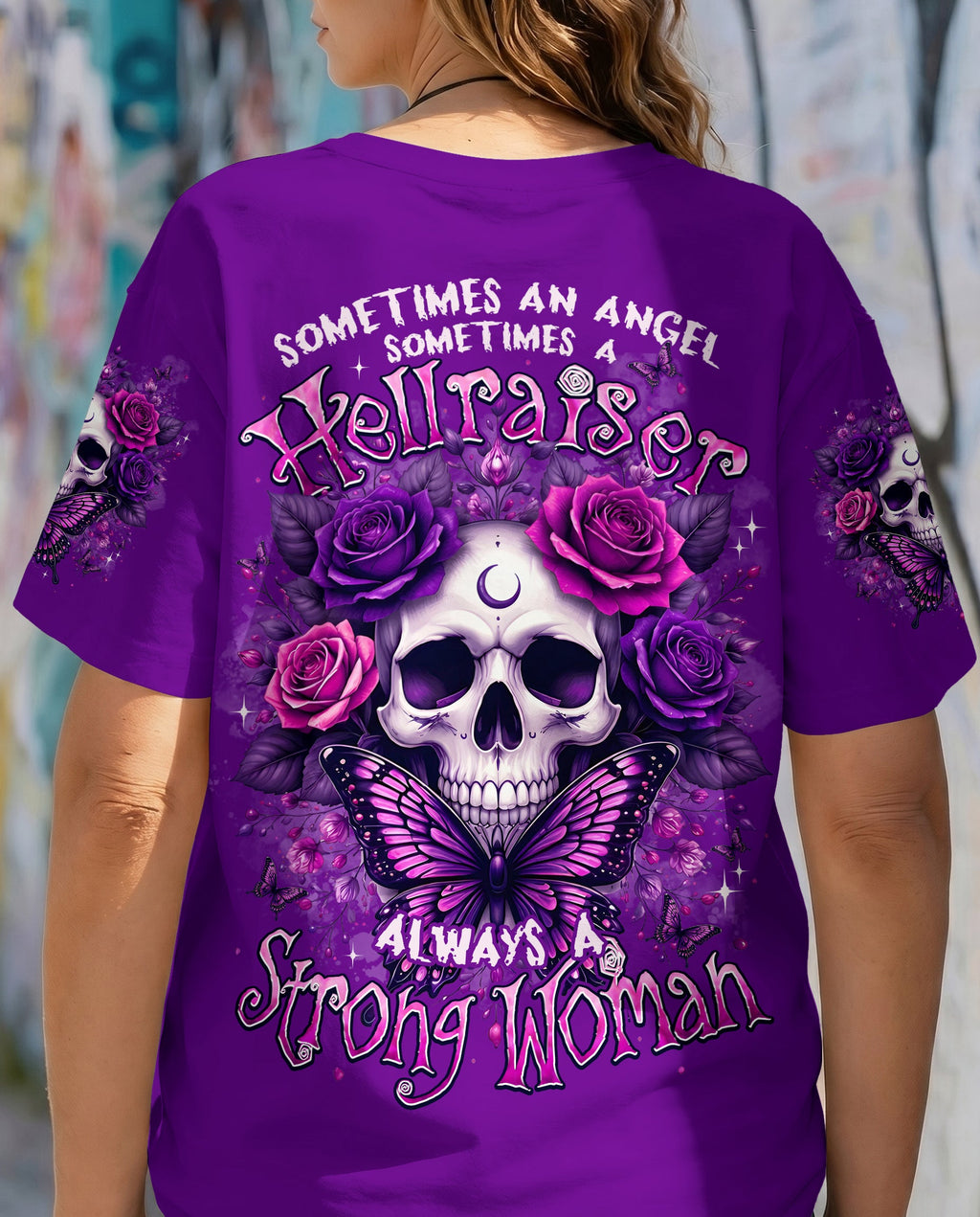 SOMETIMES AN ANGEL SOMETIMES A HELLRAISER ALL OVER PRINT - TYPQ2105261