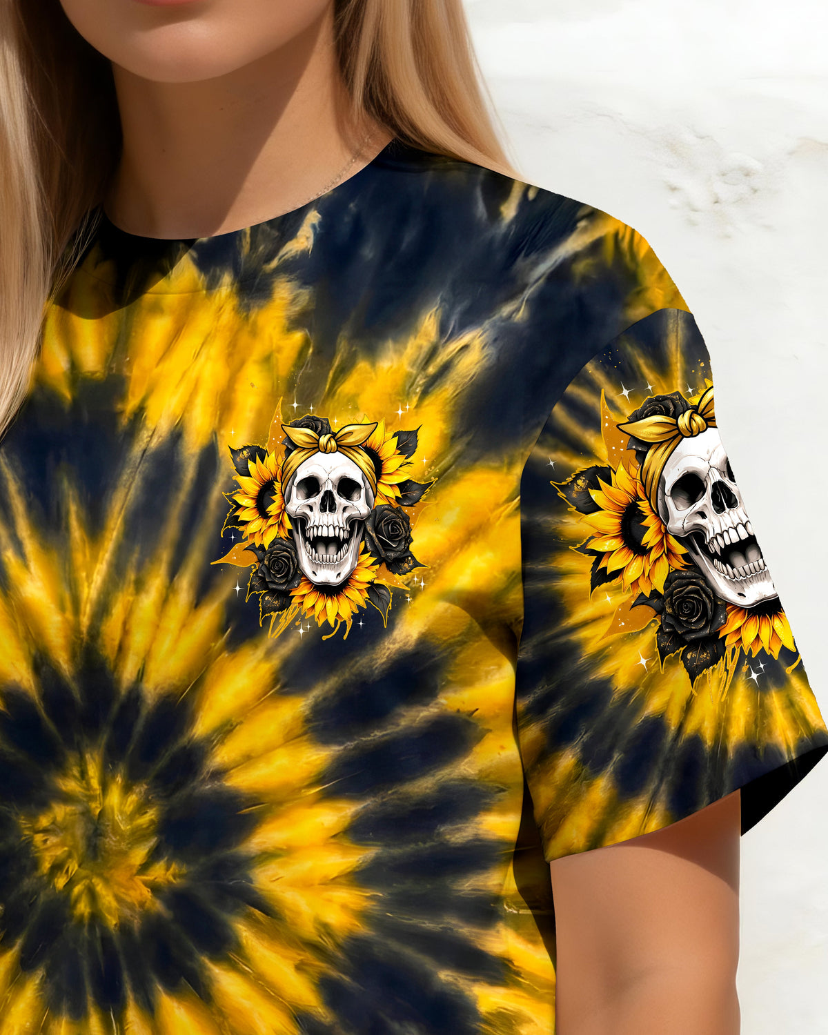 SHE IS SUNSHINE MIXED WITH A LITTLE HURRICANE ALL OVER PRINT - TYPQ2205262