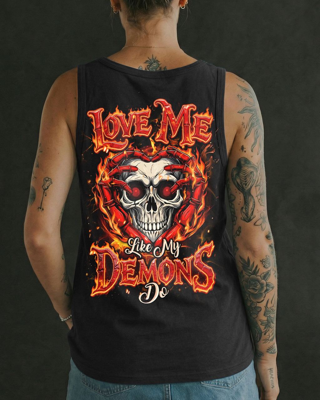 LOVE ME LIKE MY DEMONS DO ALL OVER PRINT - TYQY2104262