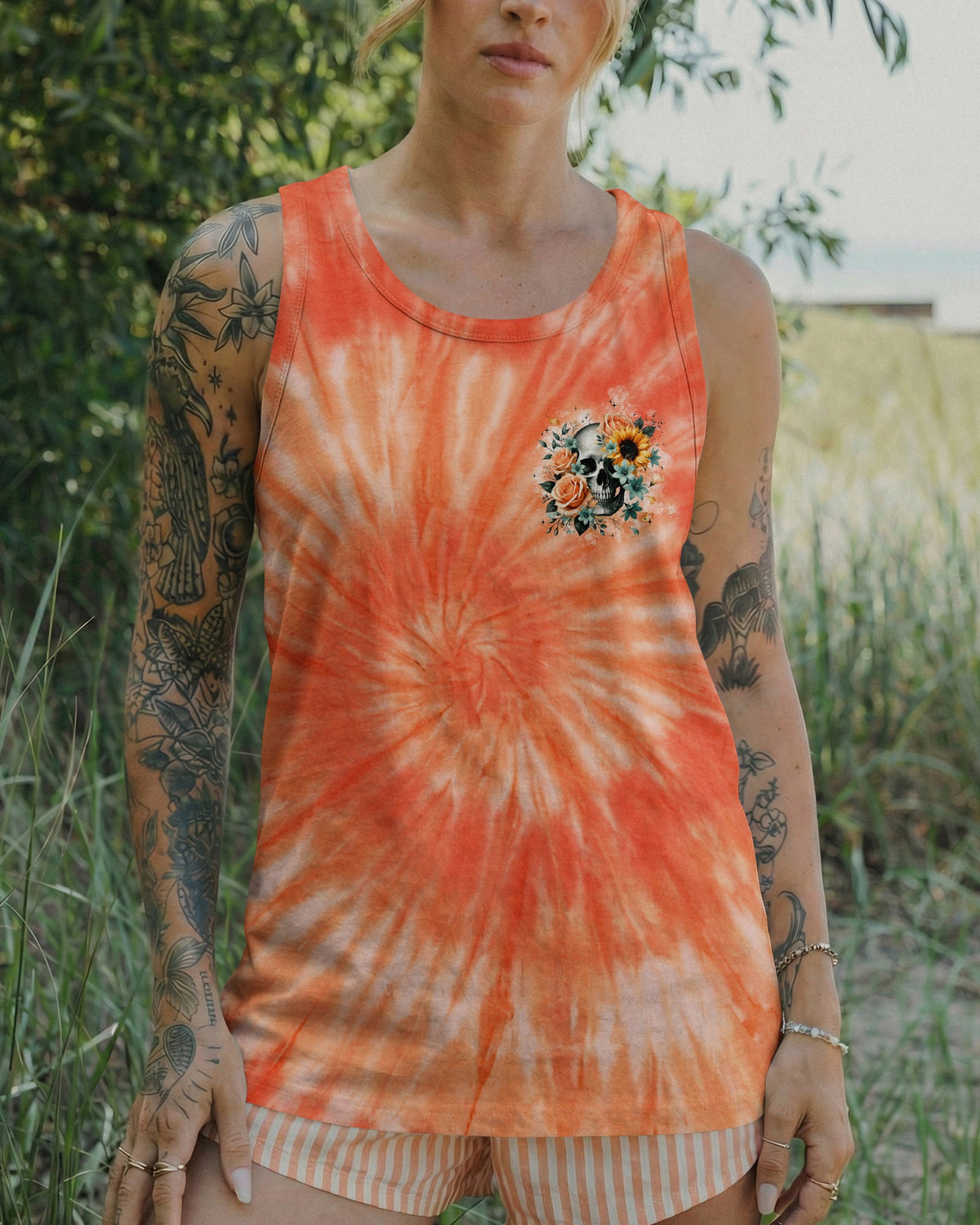 SHE IS SUNSHINE MIXED WITH A LITTLE HURRICANE ALL OVER PRINT - TYPQ0904261