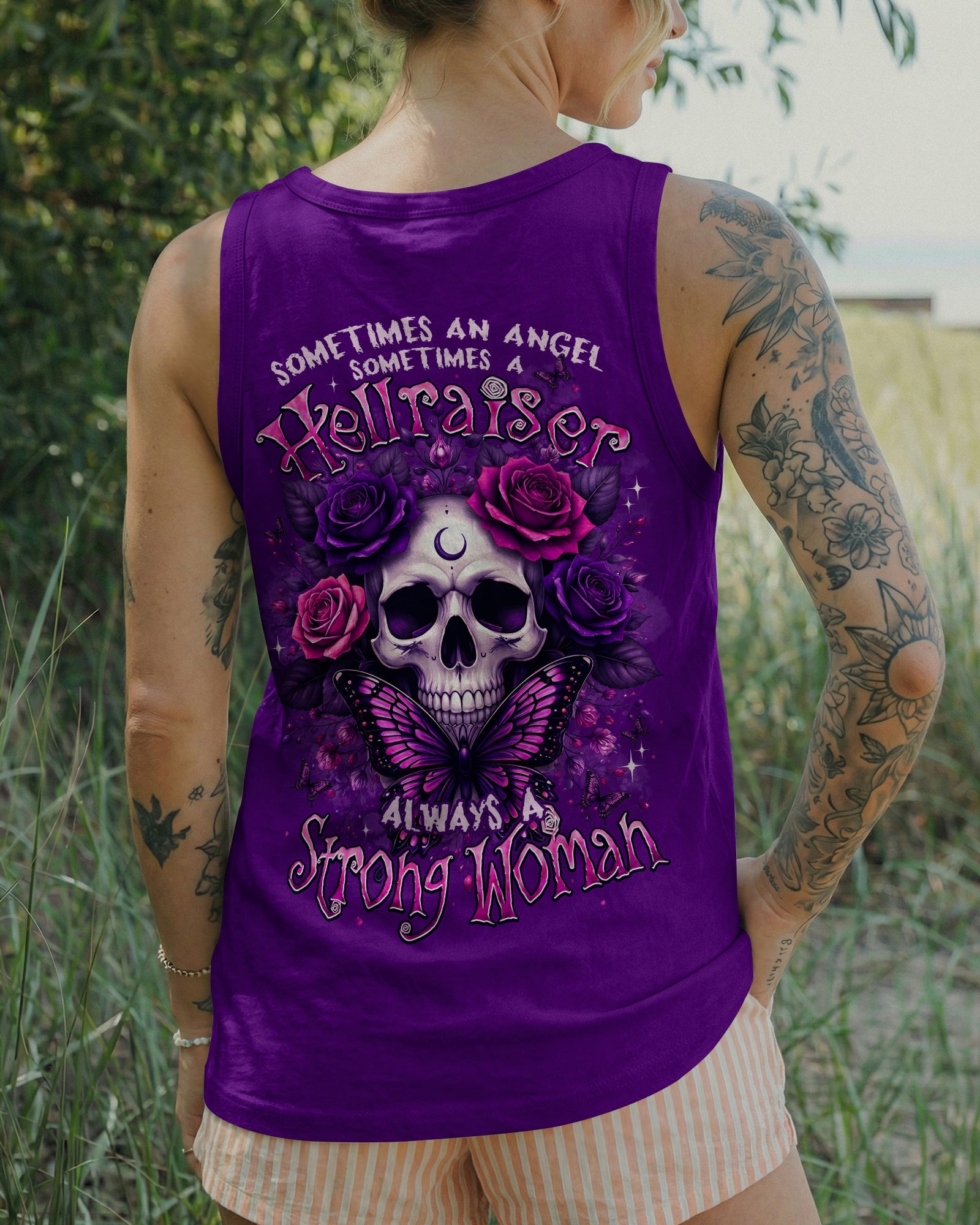 SOMETIMES AN ANGEL SOMETIMES A HELLRAISER ALL OVER PRINT - TYPQ2105261