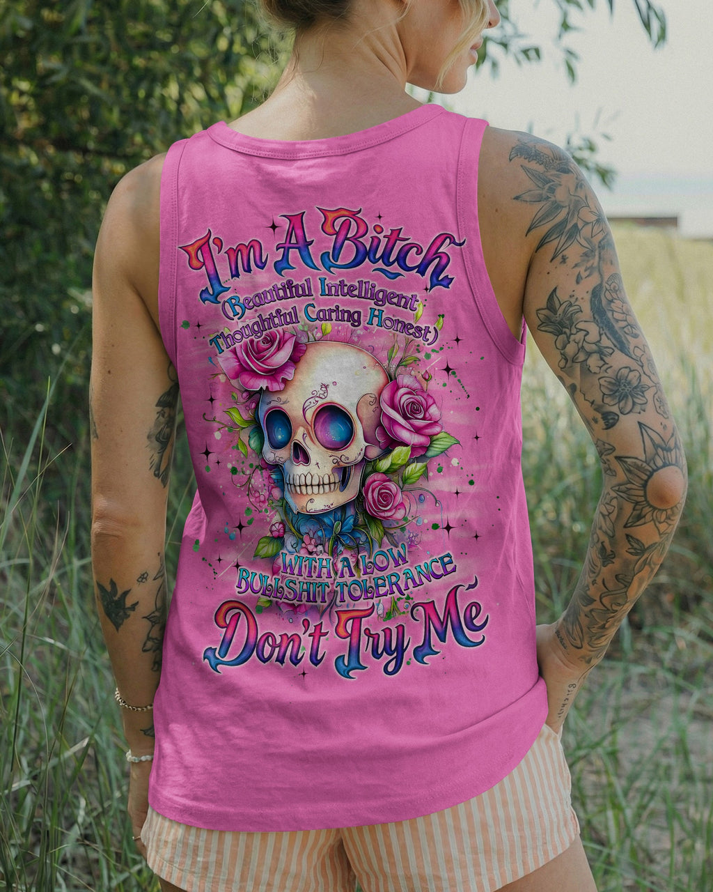 I'M A B DON'T TRY ME ALL OVER PRINT - TYQY1304267