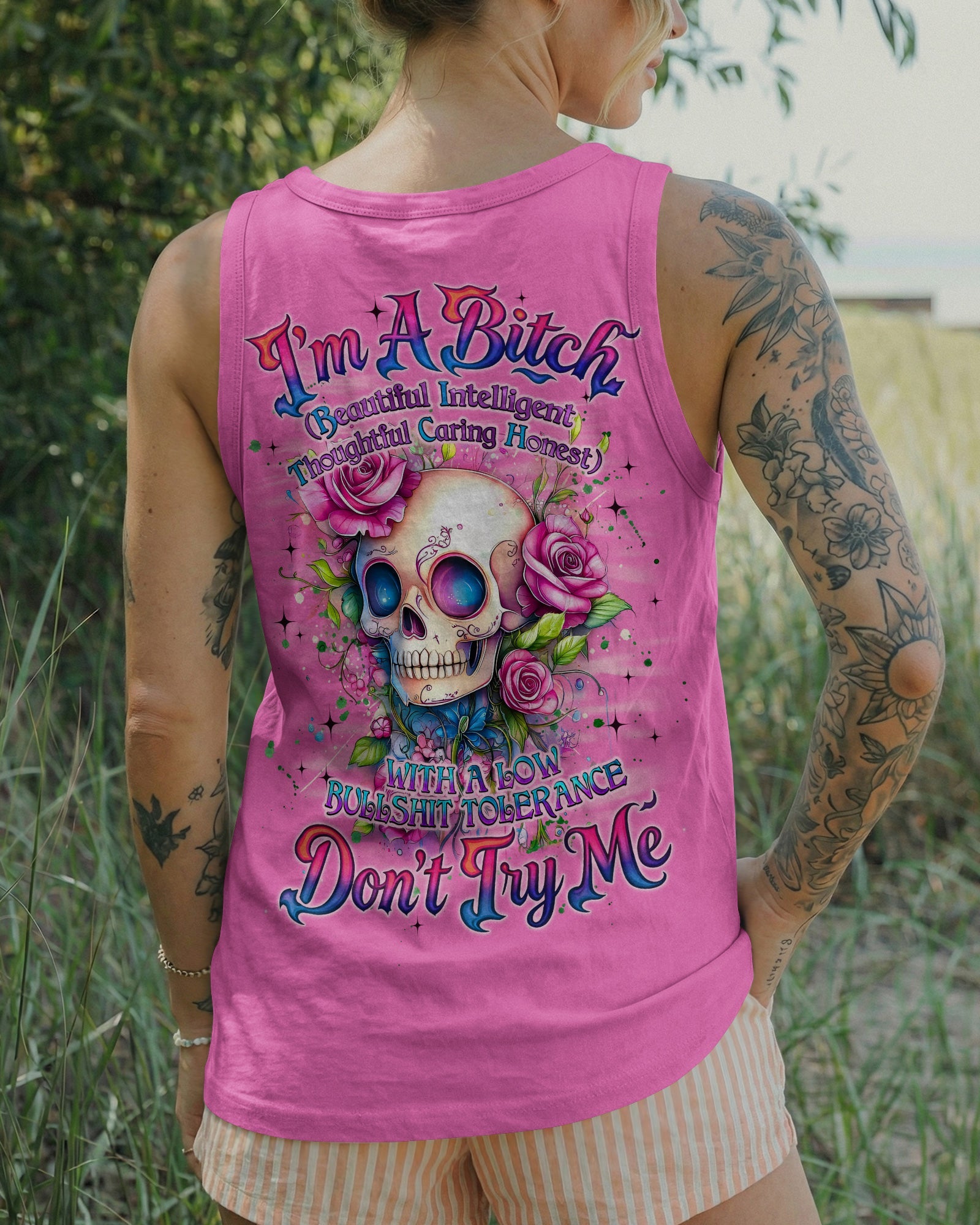 I'M A B DON'T TRY ME ALL OVER PRINT - TYQY1304267