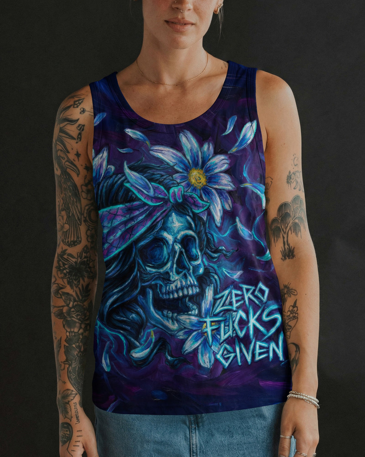 ZERO FUCKS GIVEN ALL OVER PRINT - RI1203261