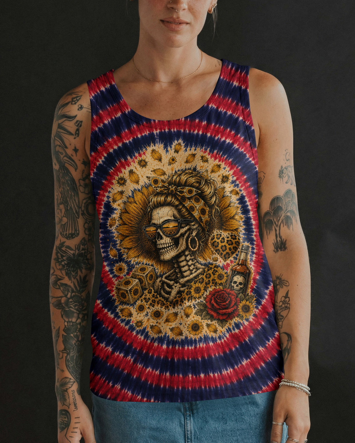 SHE IS SUNSHINE HURRICANE SWIRL ALL OVER PRINT - KMTM0207261