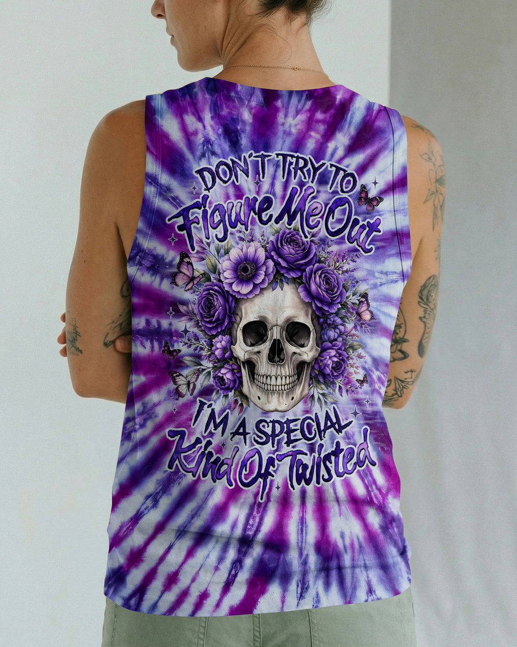 DON'T TRY TO FIGURE ME OUT ALL OVER PRINT - TYQY0506261