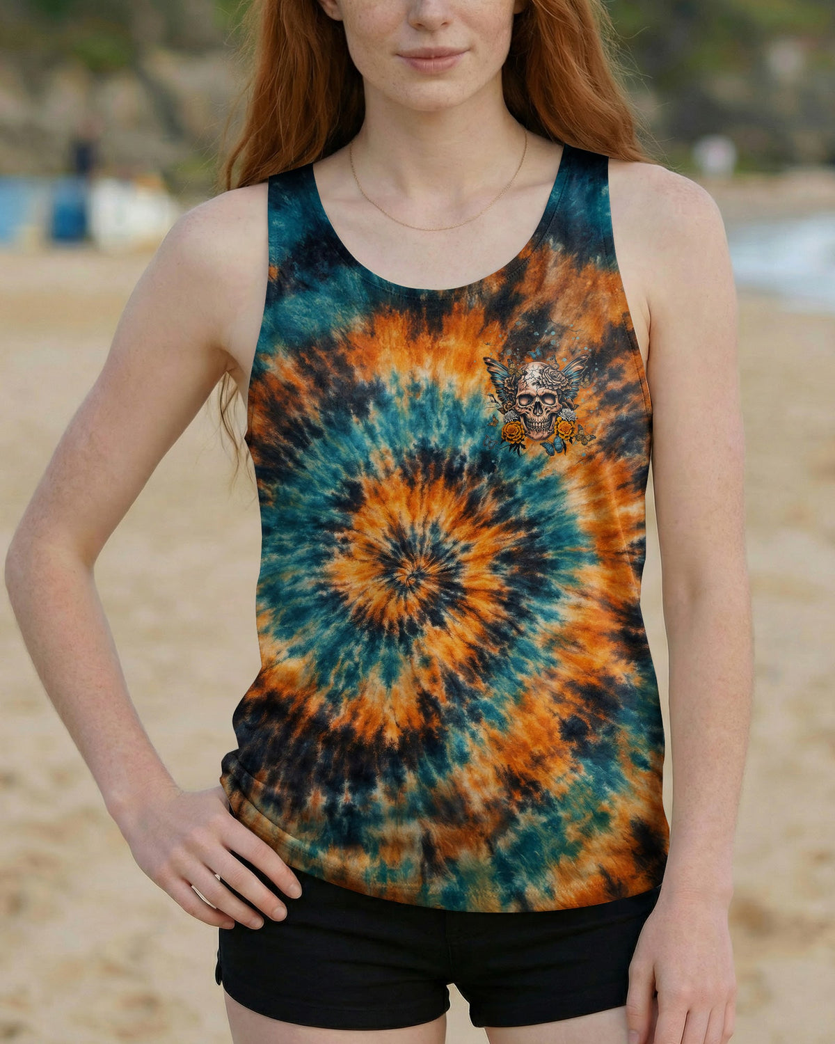 KARMA FAIRY SKULL BUTTERFLY ALL OVER PRINT - TLNT1501262