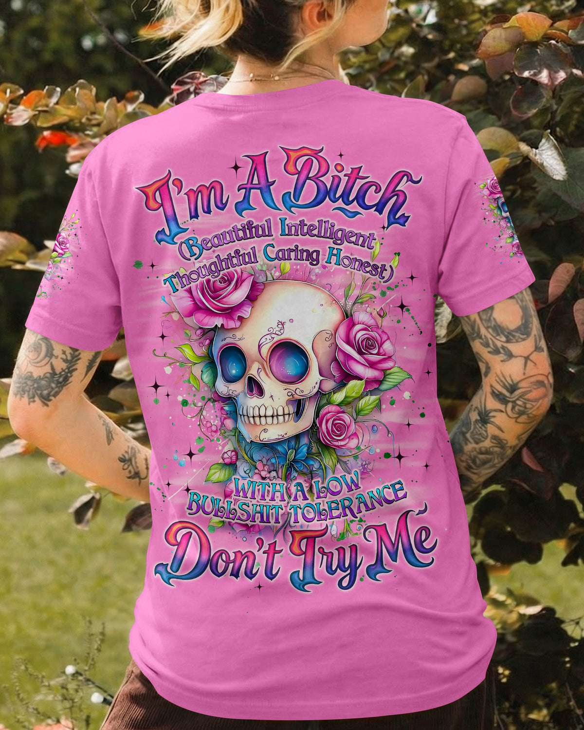 I'M A B DON'T TRY ME ALL OVER PRINT - TYQY1304267