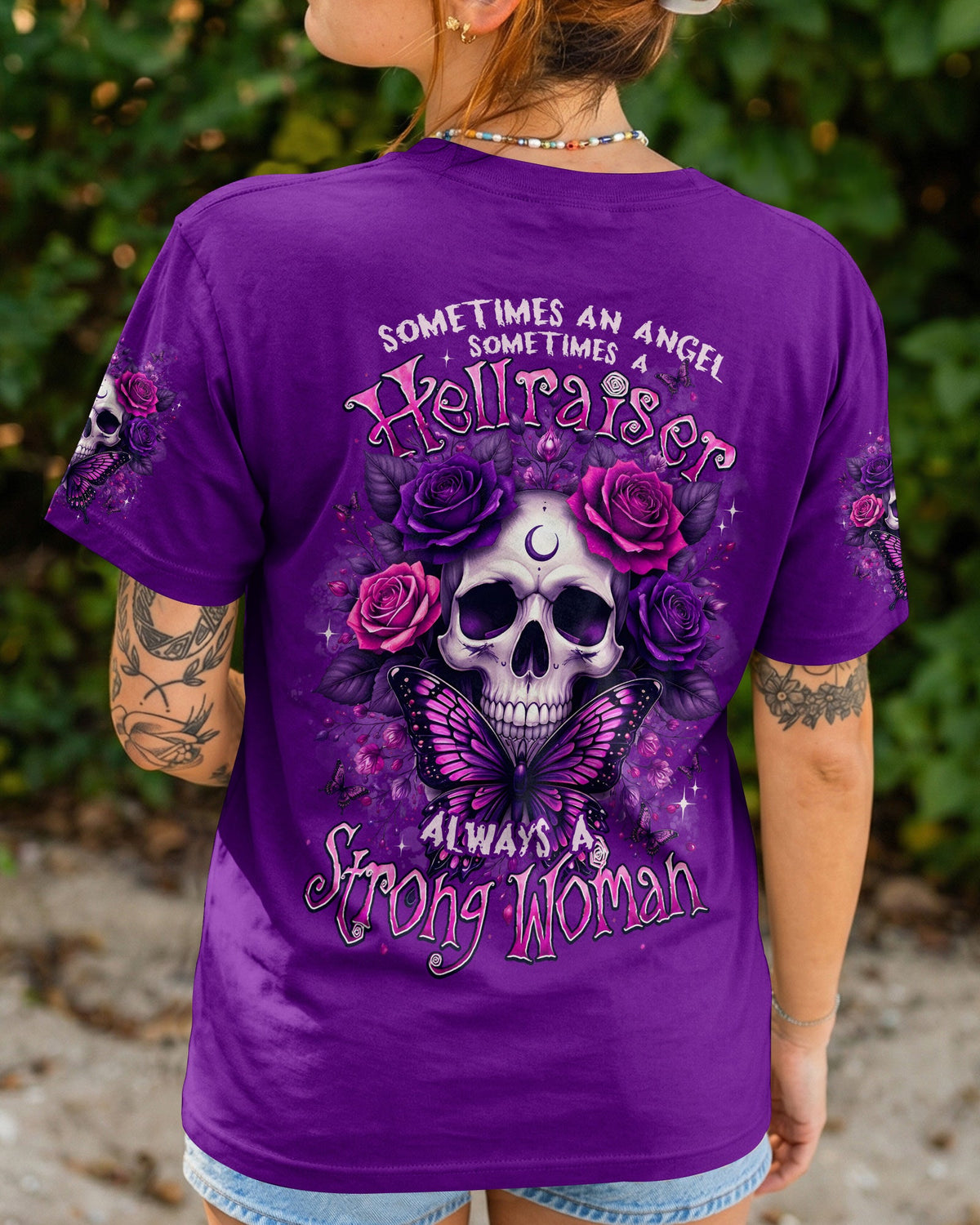 SOMETIMES AN ANGEL SOMETIMES A HELLRAISER ALL OVER PRINT - TYPQ2105261
