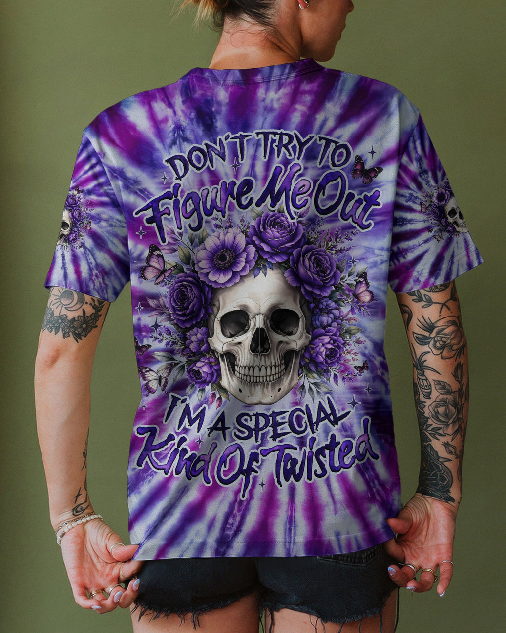 DON'T TRY TO FIGURE ME OUT ALL OVER PRINT - TYQY0506261