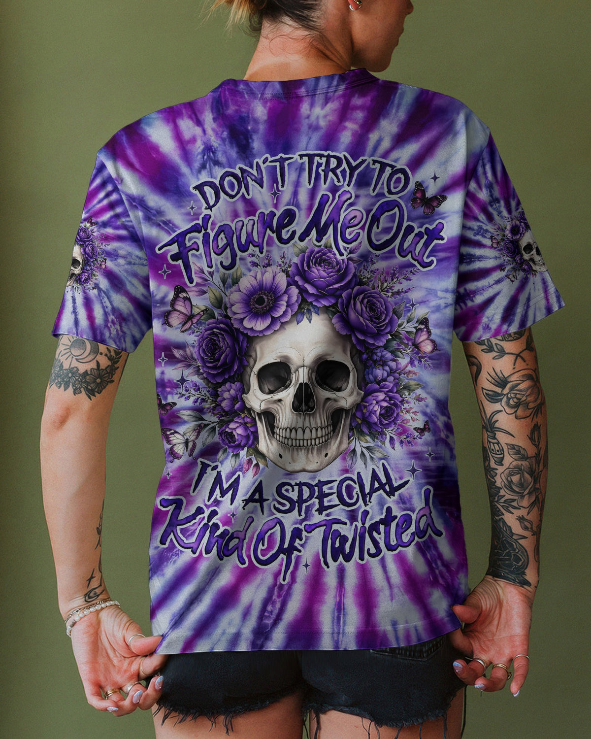 DON'T TRY TO FIGURE ME OUT ALL OVER PRINT - TYQY0506261