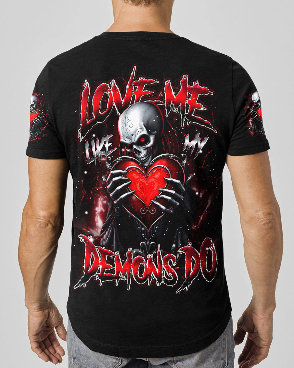 LOVE ME LIKE MY DEMONS DO ALL OVER PRINT - TYQY0302263