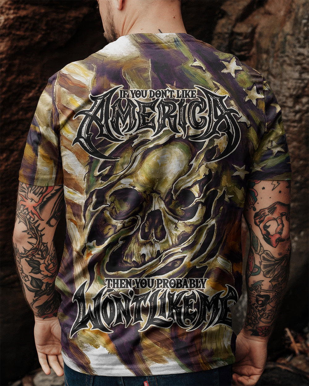 CAMO REAPER SKULL ALL OVER PRINT - RI1803261