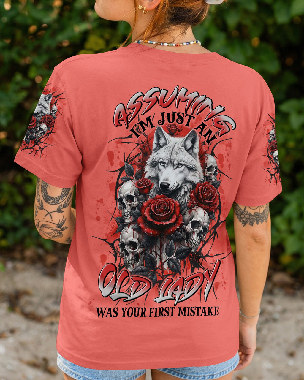 YOUR FIRST MISTAKE WOLF ALL OVER PRINT - TYLN2303263