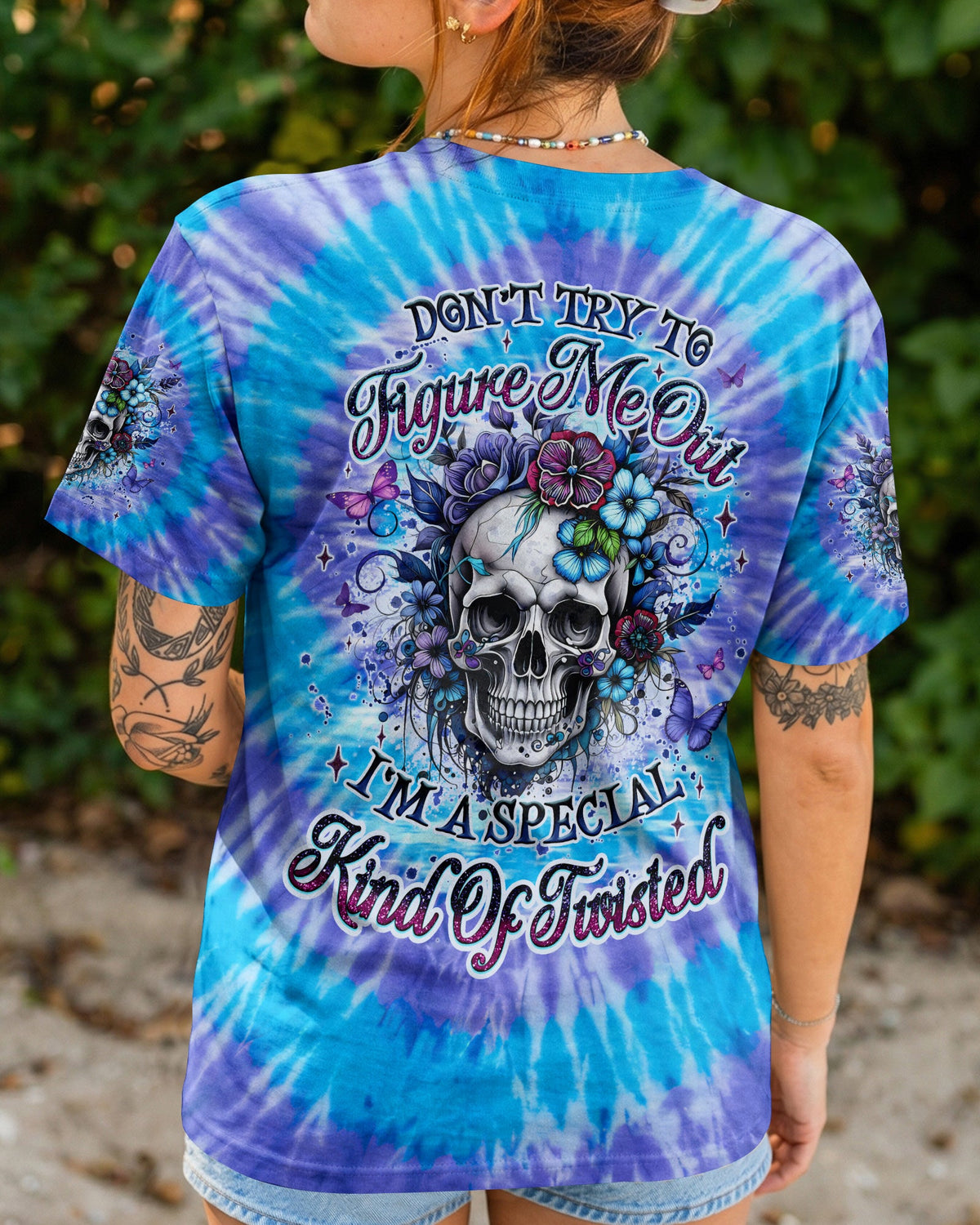 DON'T TRY TO FIGURE ME OUT ALL OVER PRINT - TYQY1004262