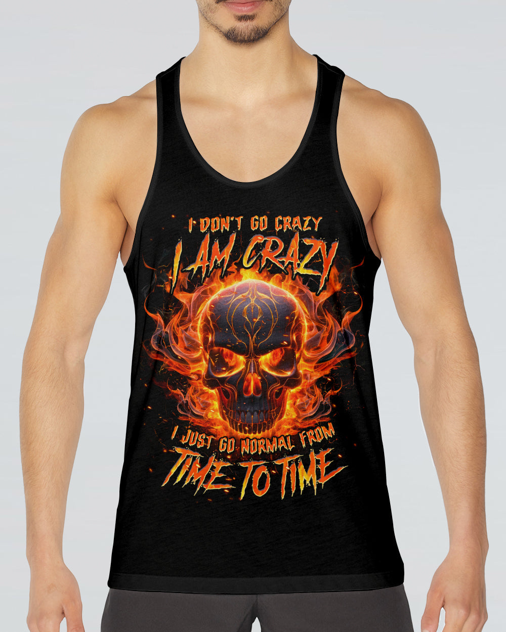 I AM CRAZY ALL OVER PRINT - TYPQ2005262