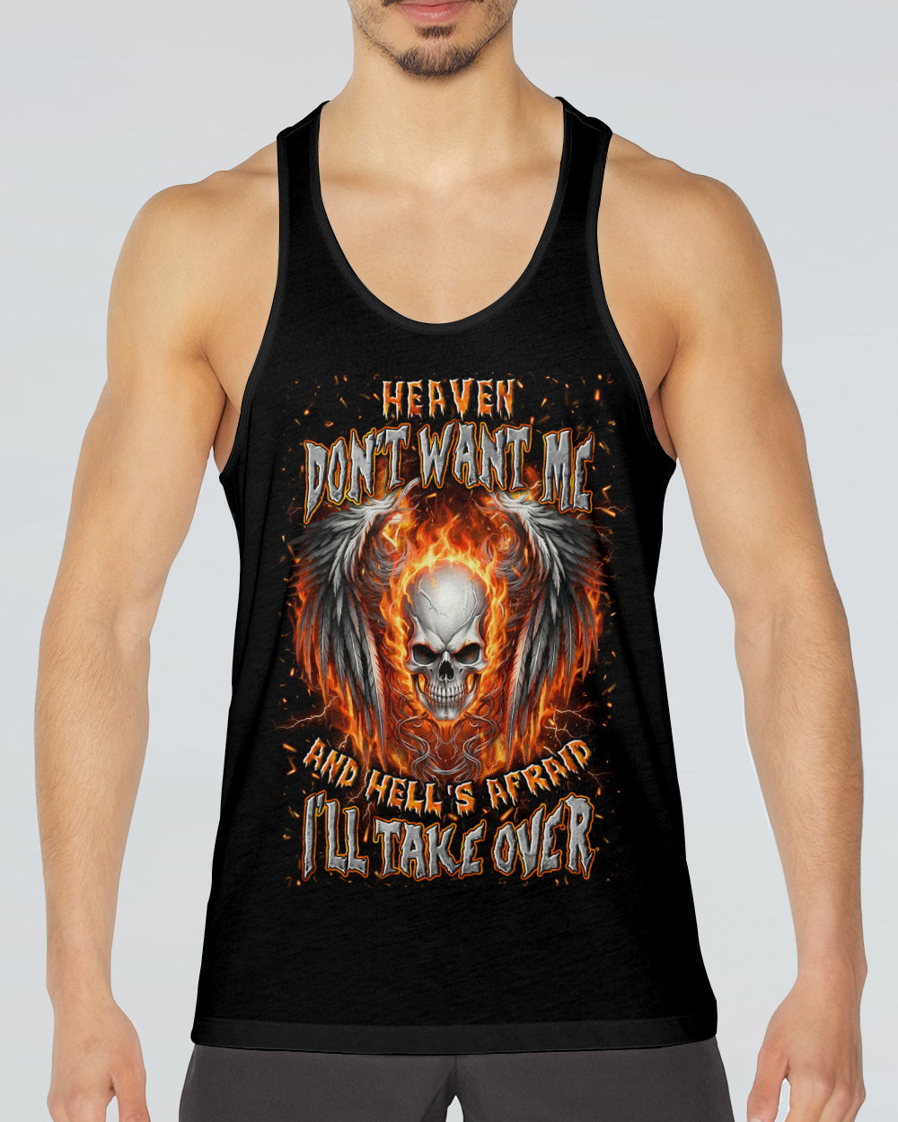 HEAVEN DON'T WANT ME ALL OVER PRINT - TYLN1803261