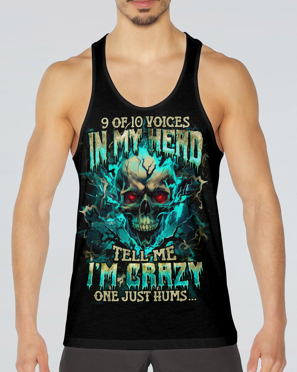 VOICES IN MY HEAD TELL ME I'M CRAZY ALL OVER PRINT - TYQY2803261