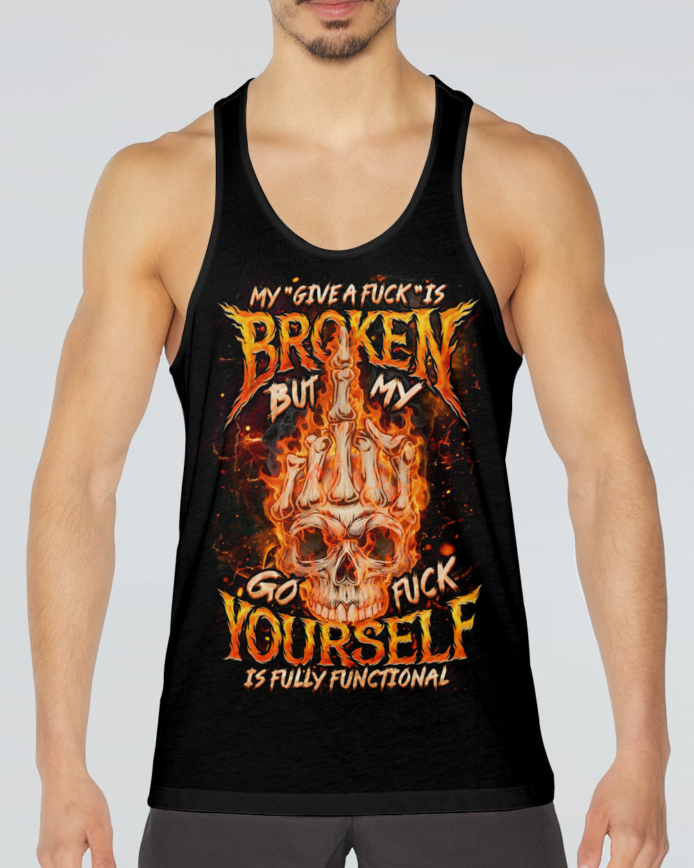 MY GIVE A F IS BROKEN ALL OVER PRINT - TYQY1002262