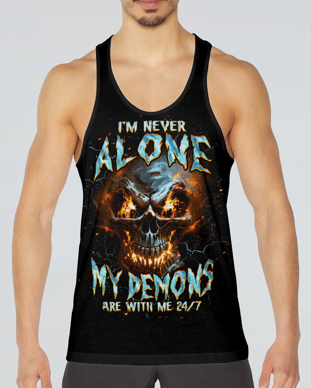 I'M NEVER ALONE MY DEMONS ALL OVER PRINT - TYPQ2104263