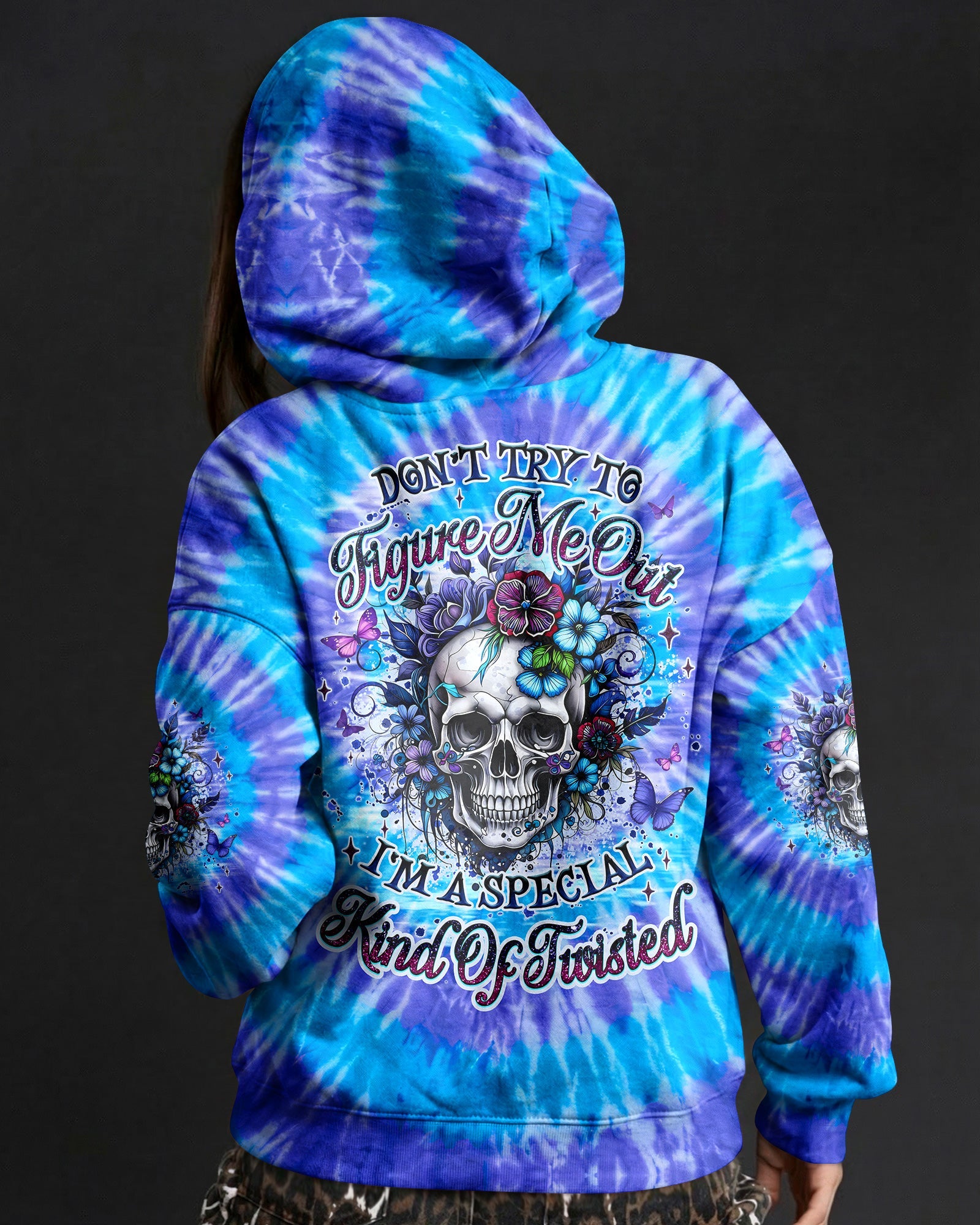 DON'T TRY TO FIGURE ME OUT ALL OVER PRINT - TYQY1004262