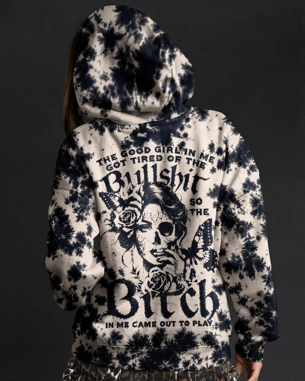 GOOD GIRL GONE WILD SKULL ALL OVER PRINT - RI0207262
