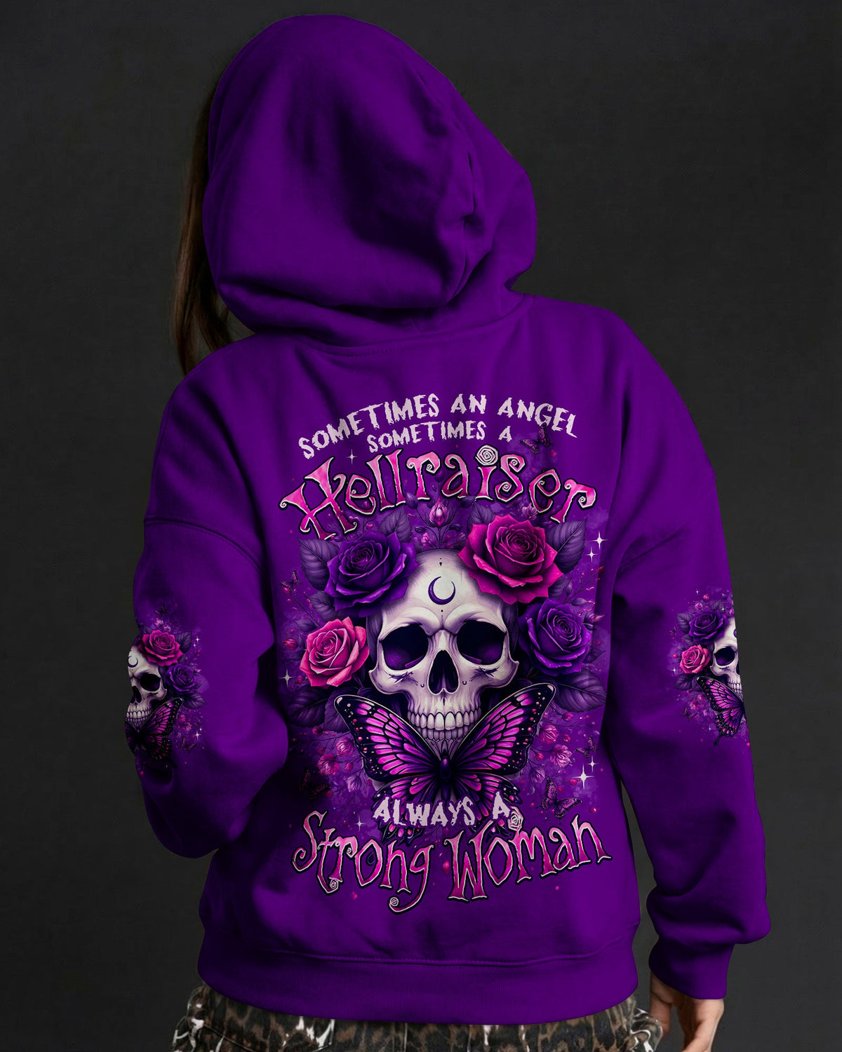 SOMETIMES AN ANGEL SOMETIMES A HELLRAISER ALL OVER PRINT - TYPQ2105261