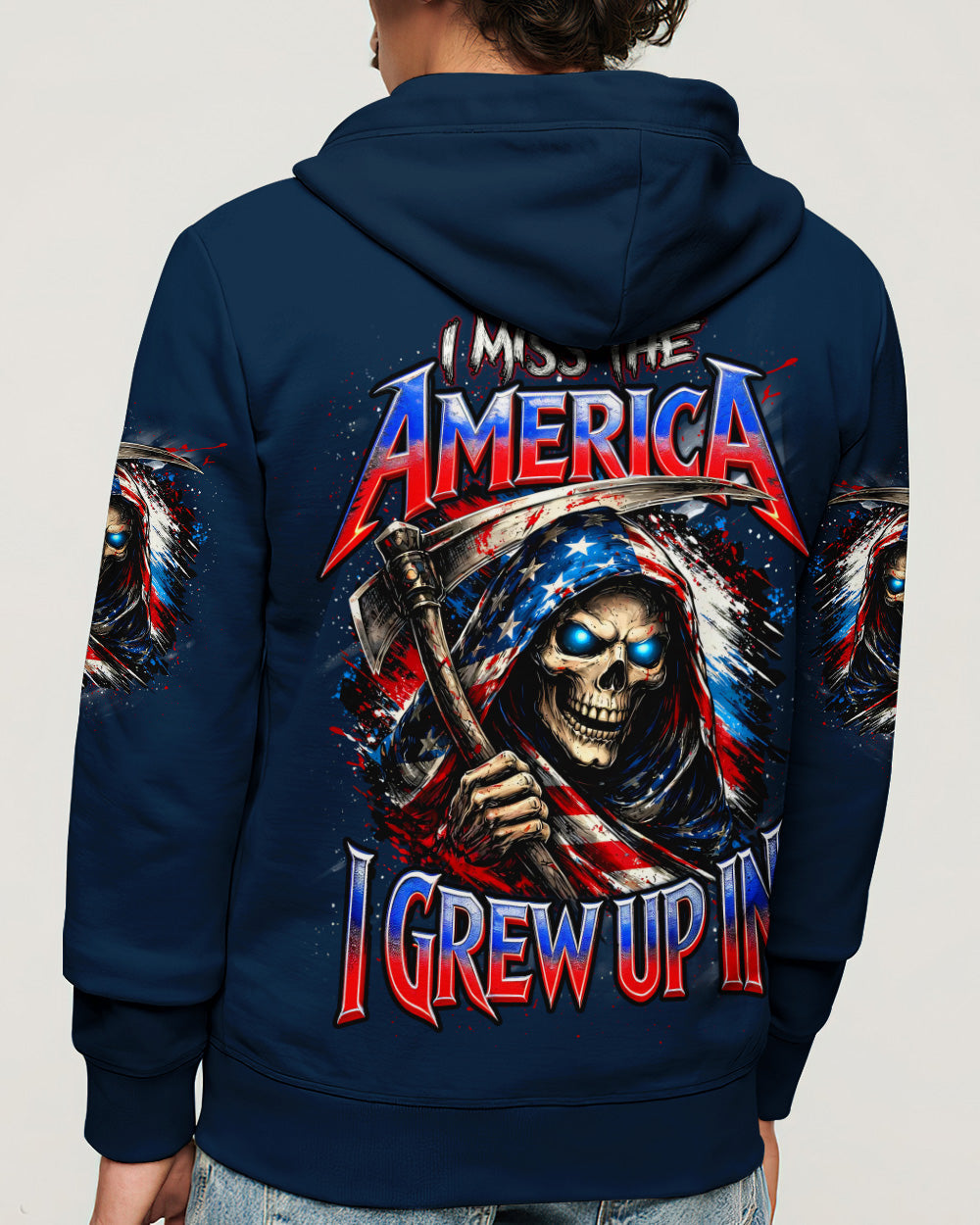 I MISS THE AMERICA I GREW UP IN REAPER ALL OVER PRINT - TYQY0904262