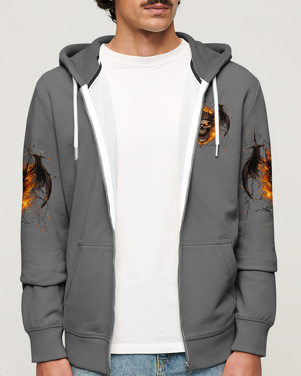 YES I'M A NICE PERSON SKULL WINGS ALL OVER PRINT - TLHN2703262