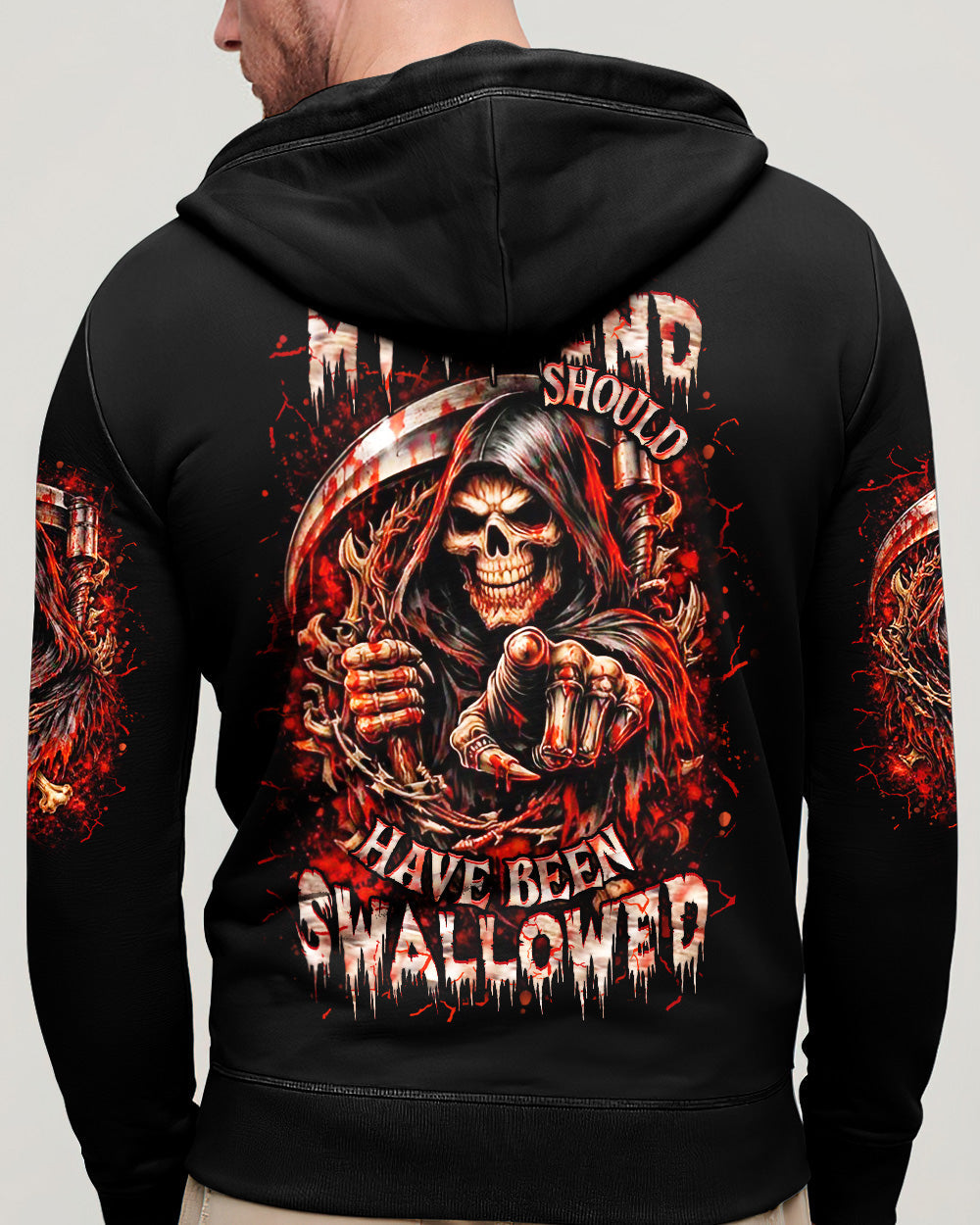 YOU MY FRIEND SHOULD HAVE BEEN SWALLOWED ALL OVER PRINT  - TLHN0203261