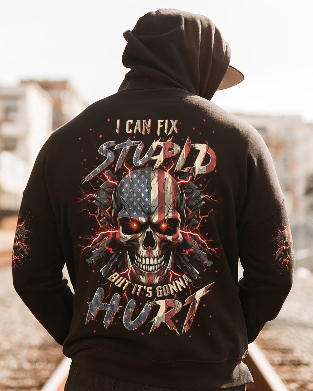 I CAN FIX STUPID BUT IT'S GONNA HURT ALL OVER PRINT - TYLN1303261