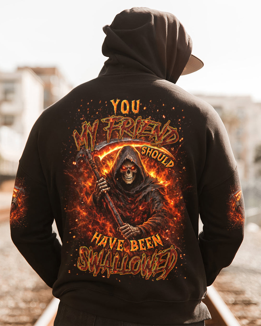 YOU MY FRIEND SHOULD HAVE BEEN SWALLOWED ALL OVER PRINT - YHLN2702262