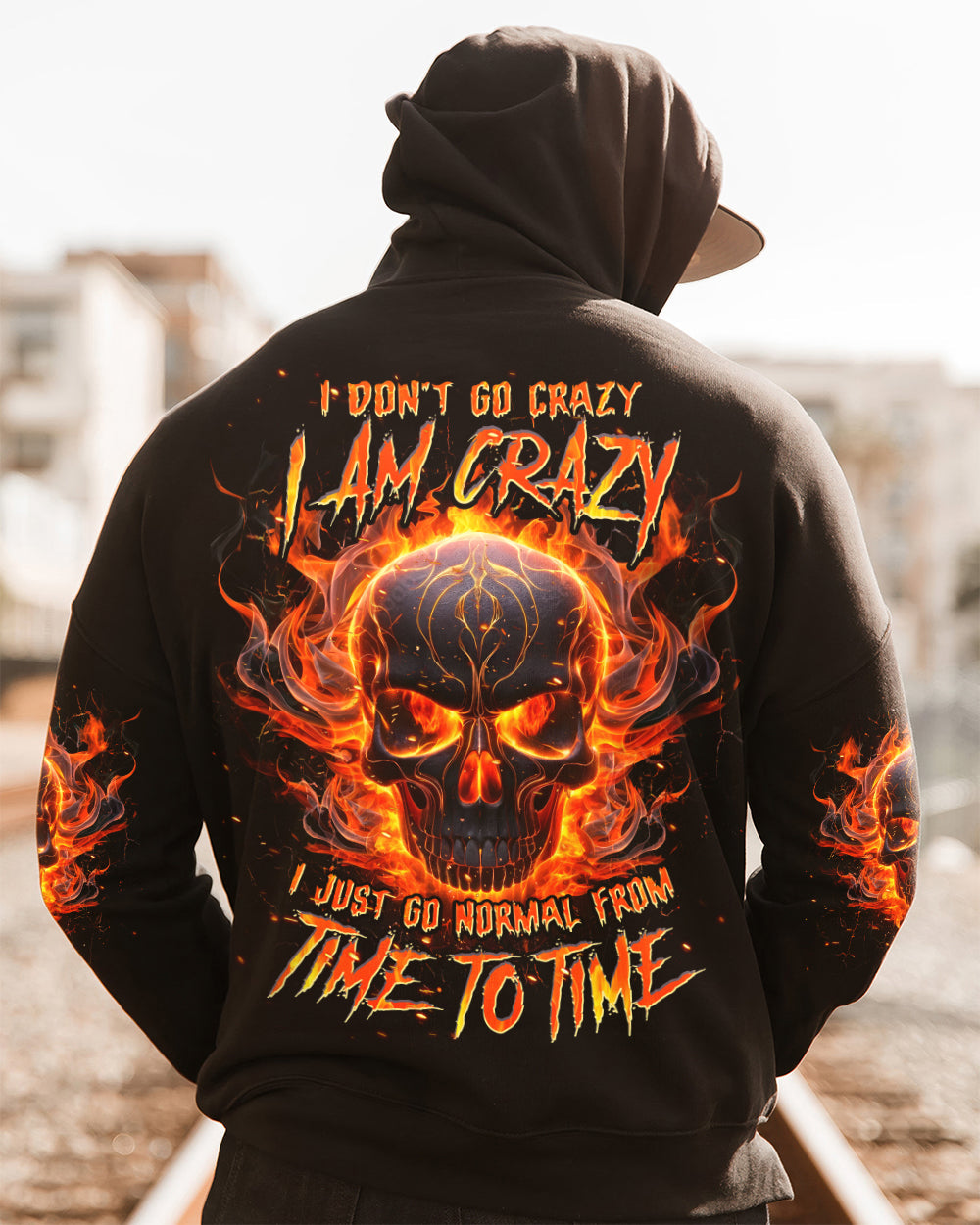 I AM CRAZY ALL OVER PRINT - TYPQ2005262