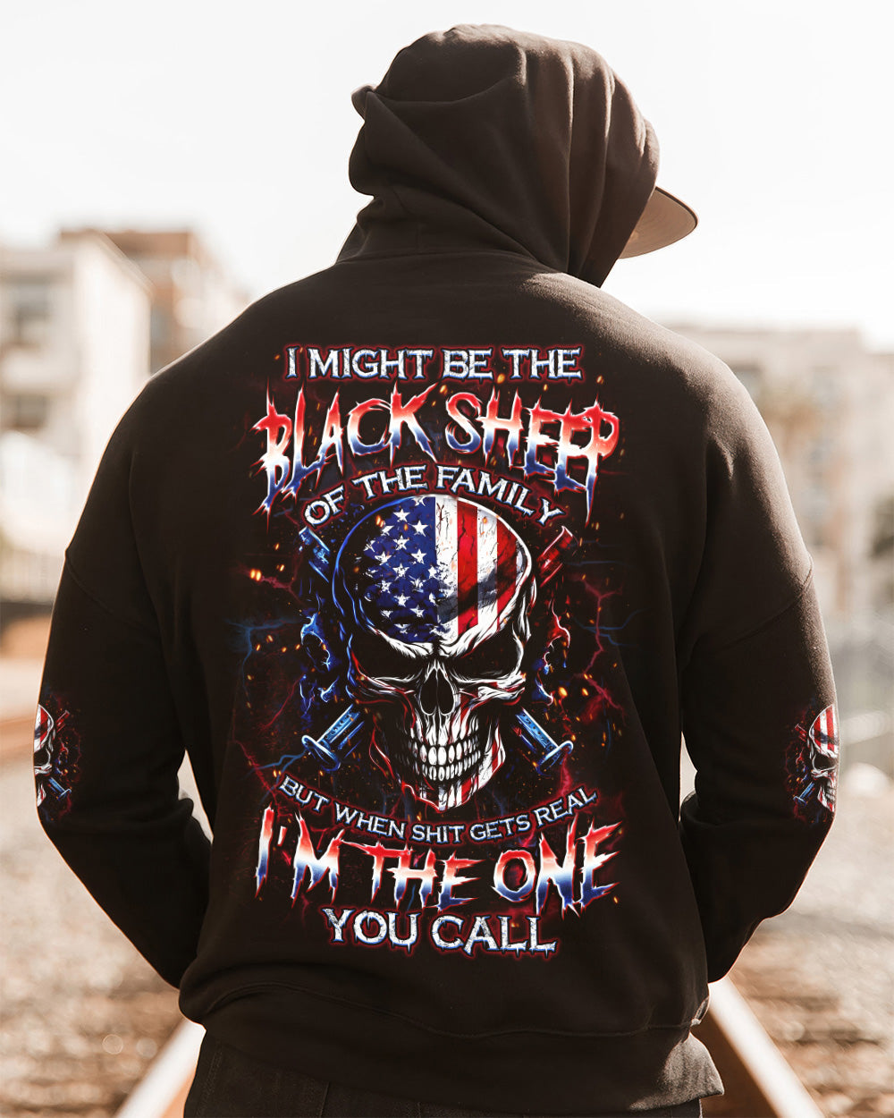I MIGHT BE THE BLACK SHEEP OF THE FAMILY ALL OVER PRINT - TYQY1203261