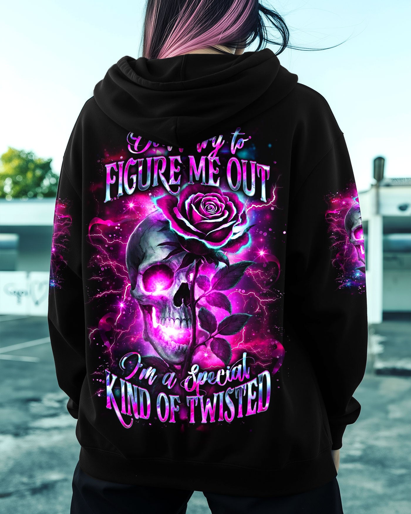 DON'T TRY TO FIGURE ME OUT ALL OVER PRINT - YHLT2601261