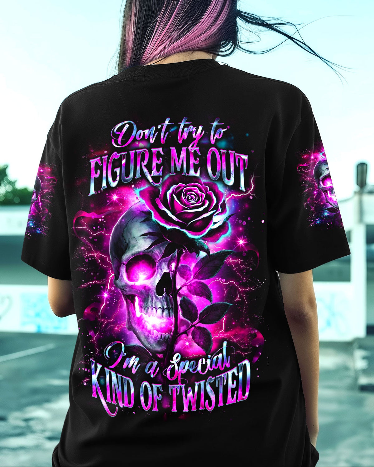 DON'T TRY TO FIGURE ME OUT ALL OVER PRINT - YHLT2601261