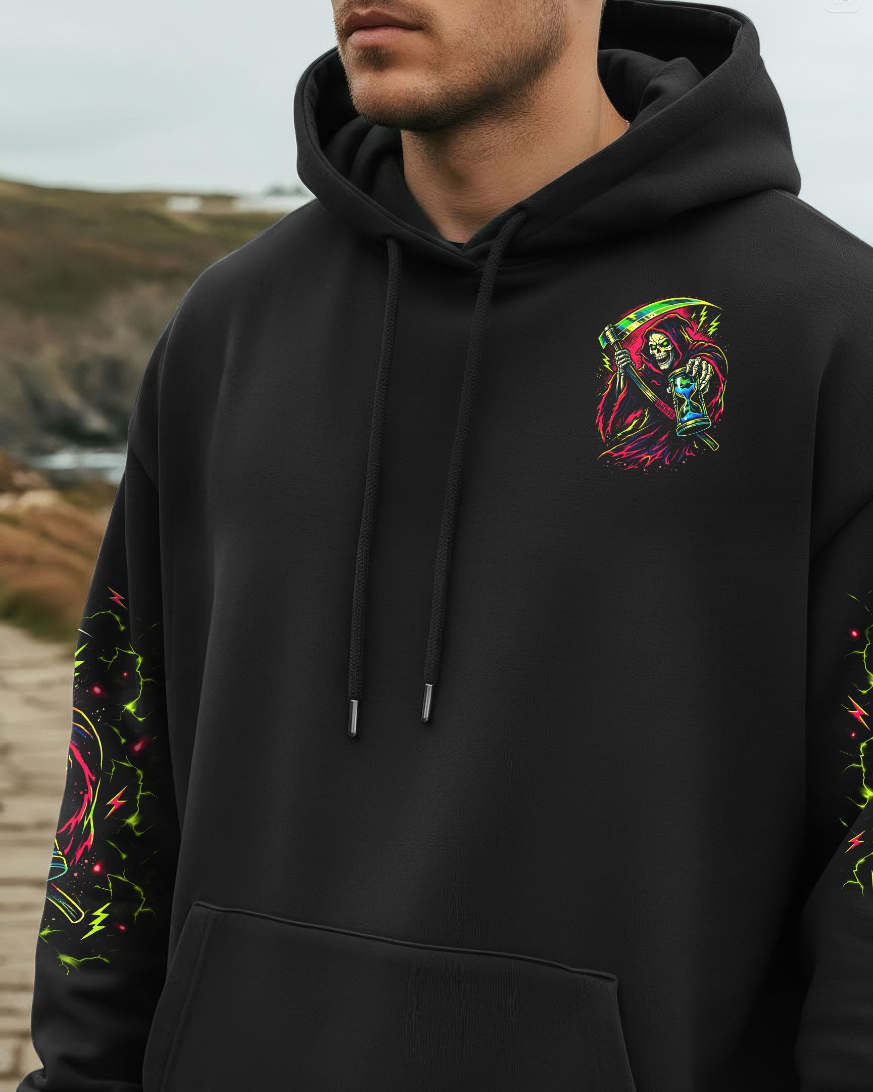I CAME WITH A WARNING LABEL REAPER ALL OVER PRINT  - TLNO0601261