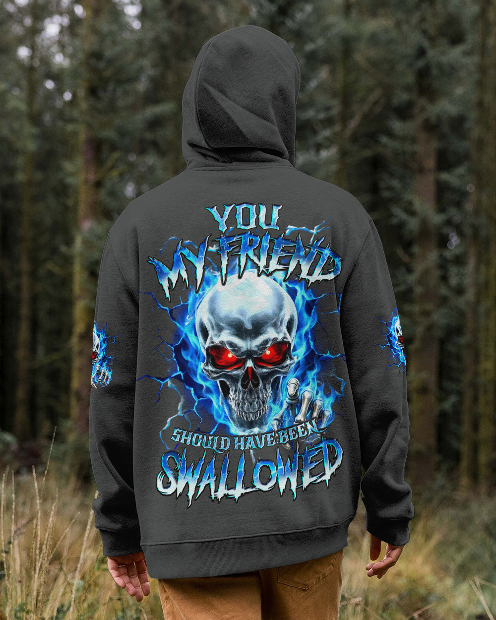 YOU MY FRIEND SHOULD HAVE BEEN SWALLOWED ALL OVER PRINT - TYQY1305261