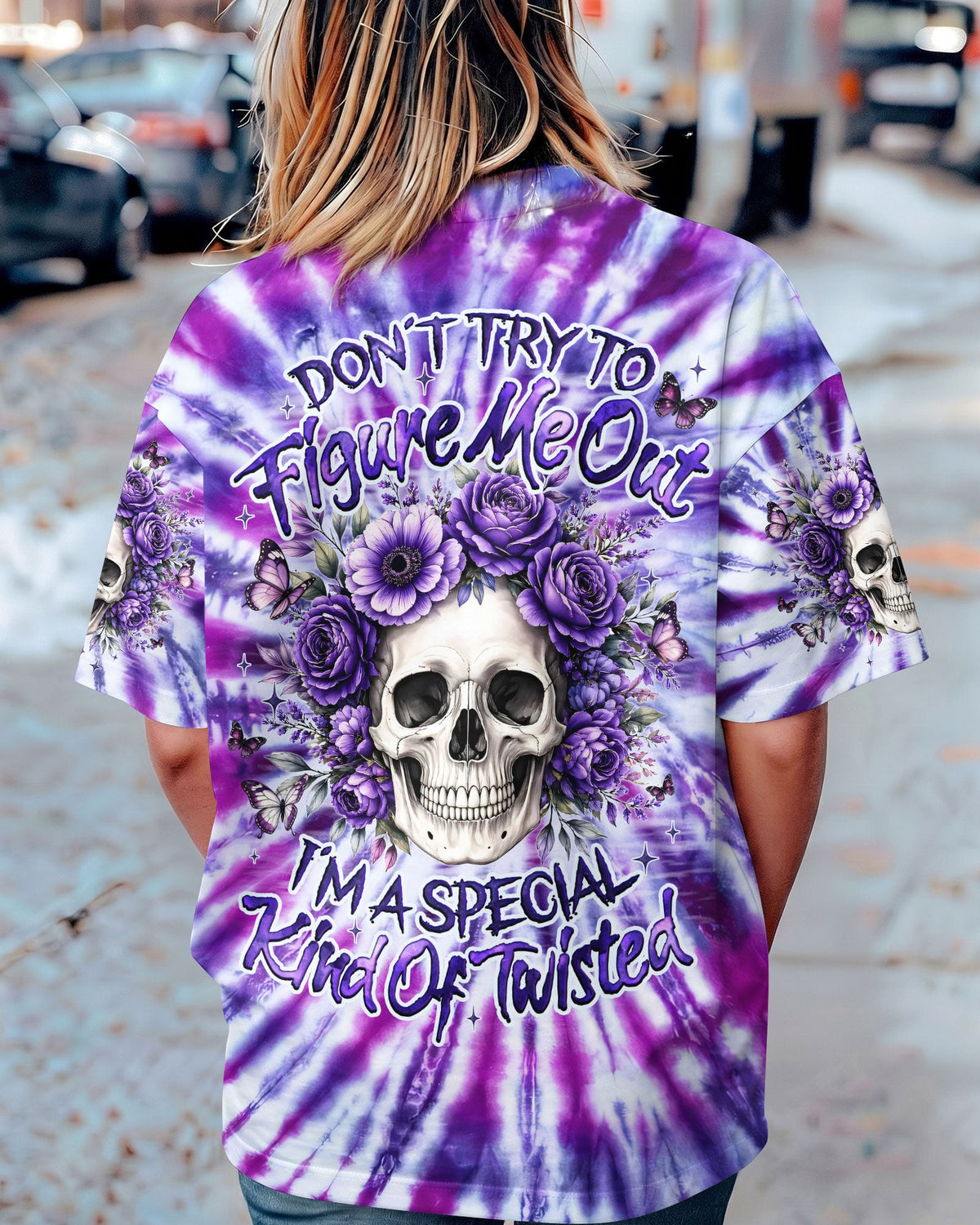 DON'T TRY TO FIGURE ME OUT ALL OVER PRINT - TYQY0506261