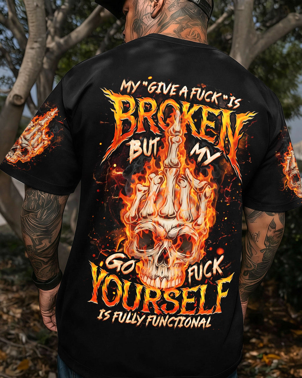 MY GIVE A F IS BROKEN ALL OVER PRINT - TYQY1002262
