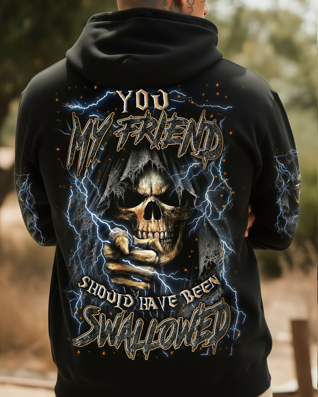YOU MY FRIEND SHOULD HAVE BEEN SWALLOWED ALL OVER PRINT - TYLN0403263