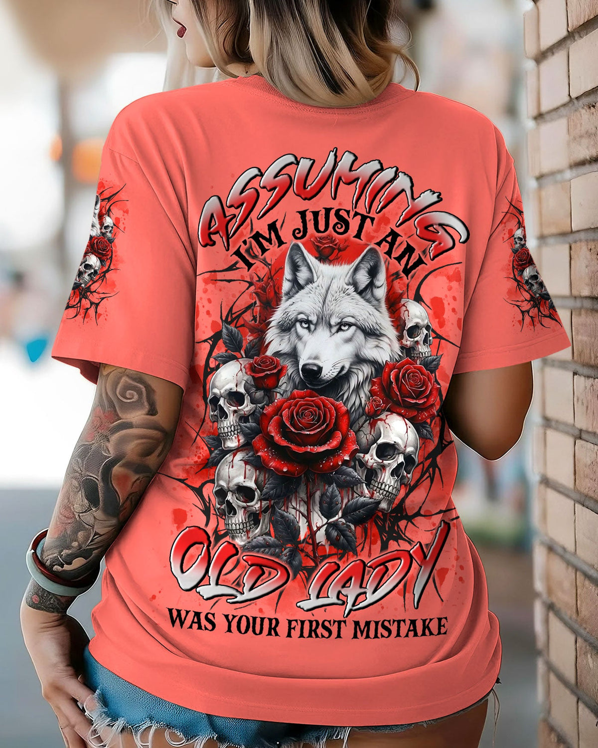 YOUR FIRST MISTAKE WOLF ALL OVER PRINT - TYLN2303263