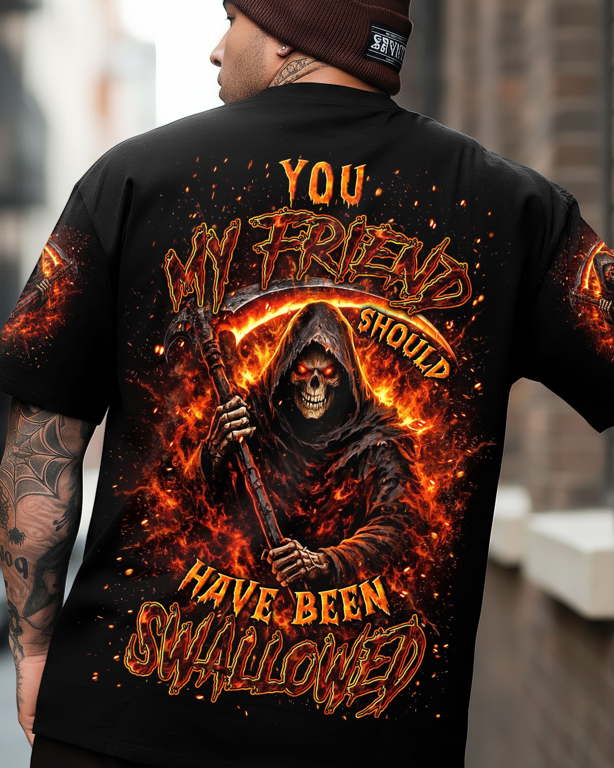 YOU MY FRIEND SHOULD HAVE BEEN SWALLOWED ALL OVER PRINT - YHLN2702262