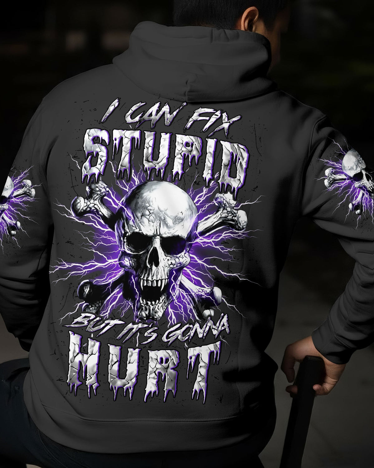 I CAN FIX STUPID BUT IT'S GONNA HURT ALL OVER PRINT - TYLN1103261
