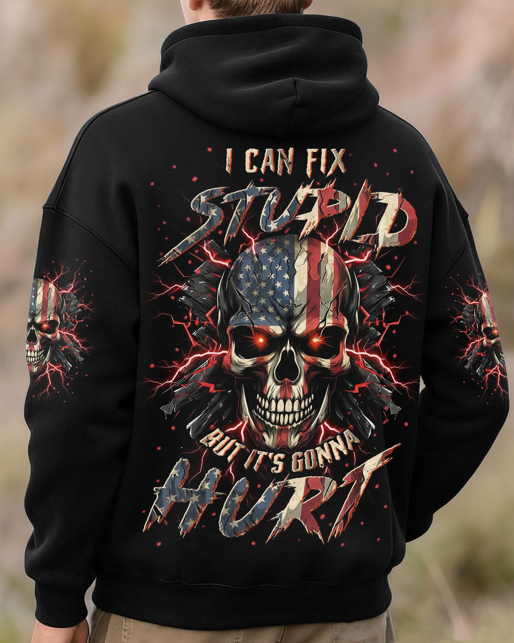 I CAN FIX STUPID BUT IT'S GONNA HURT ALL OVER PRINT - TYLN1303261