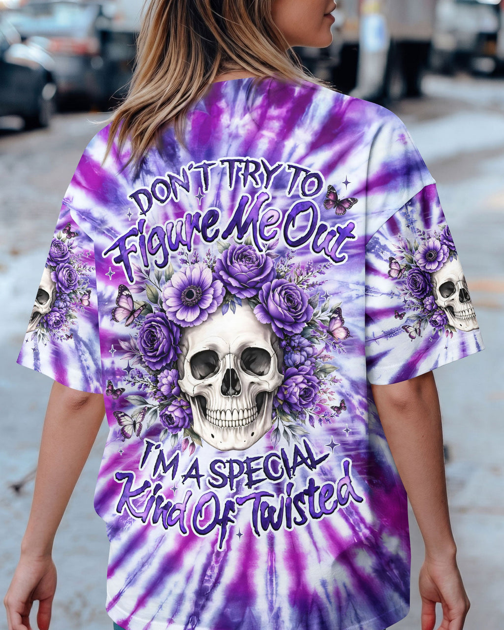 DON'T TRY TO FIGURE ME OUT ALL OVER PRINT - TYQY0506261