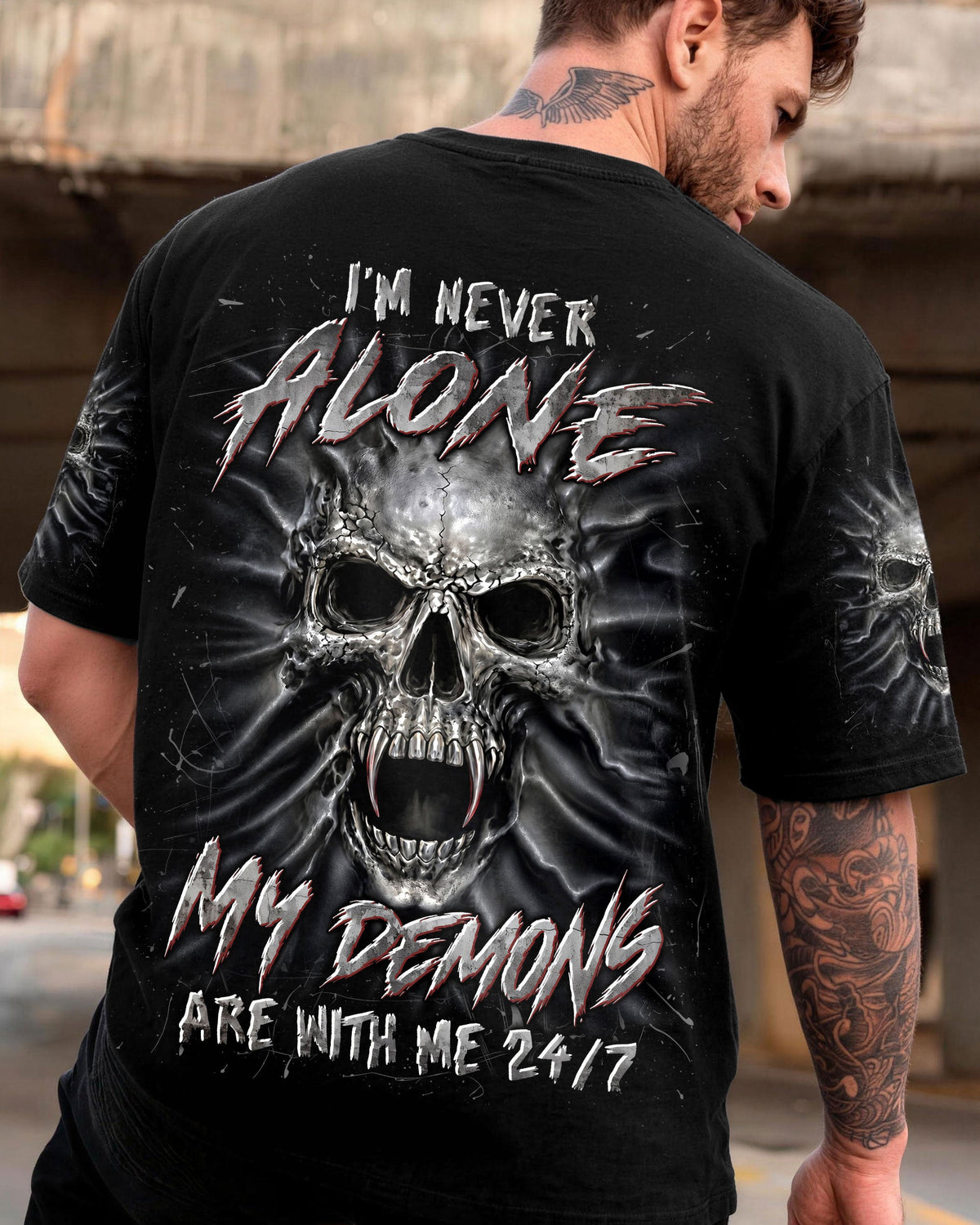 I'M NEVER ALONE ALL OVER PRINT - TYLN2406261
