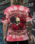 YOU COULDN'T HANDLE ME SKULL ROSES ALL OVER PRINT - TYLN0304262