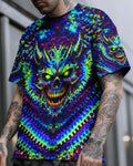 NEON ABYSS DEMON SKULL ALL OVER PRINT - YHLN2502261